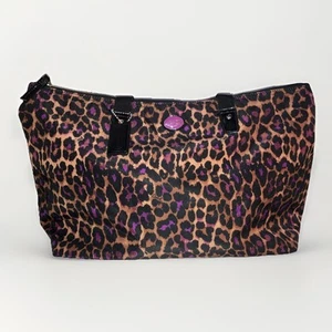 Coach Ocelot Sateen Getaway Weekender Tote, Tag, Zip Top, READ - Picture 1 of 21