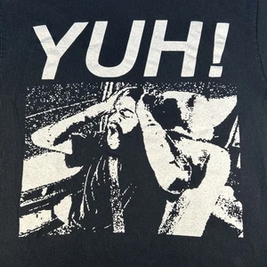 DEATH GRIPS ghigliottina YUH! Rara maglietta vintage 'ex militare' grande nera - Foto 1 di 5