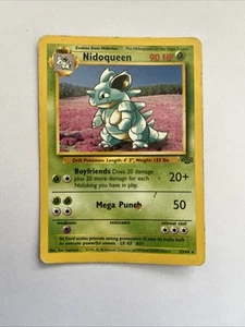 Nidoqueen 23/64 Jungle Regular - Well Used Condition - Pokemon - Picture 1 of 2