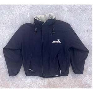 Sportsmaster Windbreaker Jacket Mens Lg Columbus Container Inc Workwear vintage - Picture 1 of 8
