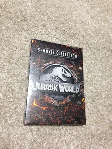JURASSIC WORLD 5-MOVIE COLLECTION DVD NEW - Imagen 1 de 2