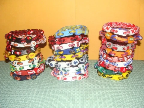 NCAA Sports Bracelet 7.5"-8.5"-Many Teams USA SELLER-FAST SHIP Cover