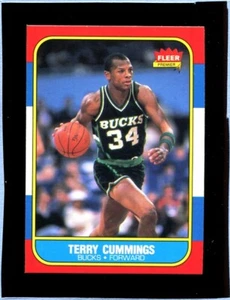 Fleer #20 1986 Terry Cummings Set Break - Imagen 1 de 2
