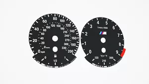 BMW E90 M3 - Speedometer dials MPH Gauges - Picture 1 of 6