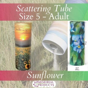Scattering Tube - SUNFLOWER - Adult - Size 5 - 3790cc - 3.8 litre - Picture 1 of 12