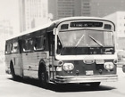 1970s Chicago Transit Authority Bus CTA #3691 Route 3 King Drive B&W Photograph