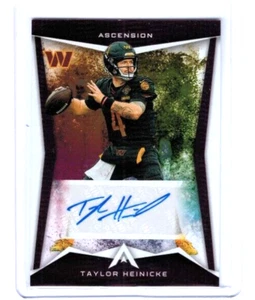 Panini Chronicles Taylor Heinicke Ascension Auto 2022 (ASC-TAH) - Imagen 1 de 1