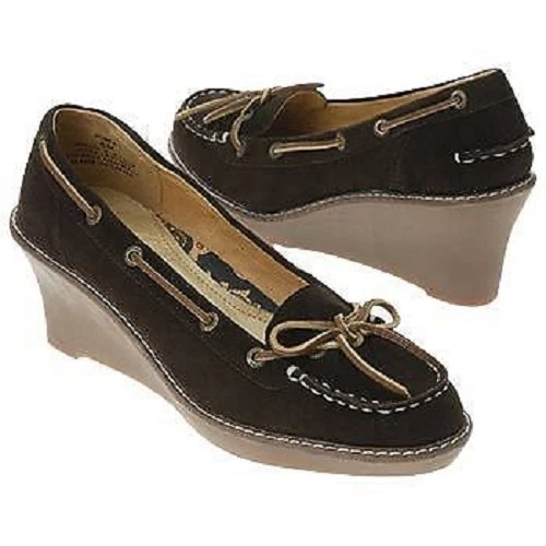 Новый последний дисплей коричневая замша Sperry верхний сидр креп ведж 7 M - Изображение 1 из 1