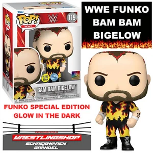 FUNKO POP WWE BAM BAM BIGELOW WRESTLING FIGUR - SERIE 119 ELITE BASIC WWF WCW - Bild 1 von 5