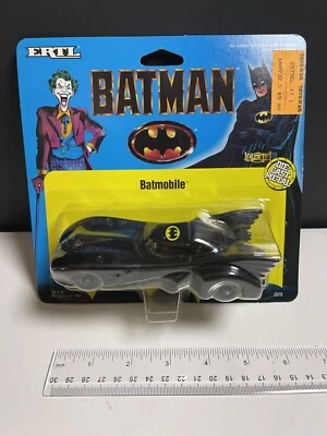 1989 VINTAGE ERTL 6" BATMAN Batmobile 1/48 Diecast NEW #2575 DC Comics Inc. - Image 1 of 3