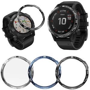 Für Garmin Fenix 6x 6x Pro Sapphire Aluminium Lünetten Ring Anti-Kratz-Abdeckung - Bild 1 von 12