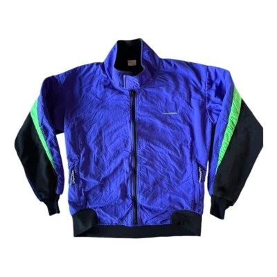 Chaqueta Cannondale Vintage Grande Colorblock Años 90 Ciclismo Ropa Activa Clima Frío Foto 1 de 4