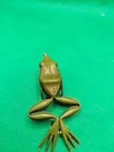 Old lure Vintage Rubber frog lure for Bass fishing - Picture 1 of 10