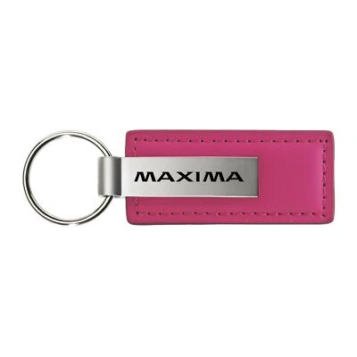 Chaveiro de couro retangular Nissan Maxima - Imagem 1 de 3