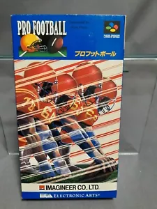 NINTENDO SUPER FAMICOM PRO FOOTBALL boxed complete (C1) - Picture 1 of 2