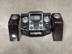 2013-2016 FORD F250 F350 PLATINUM EDITION Dash Wood Trim Bezel Vents & climate - Picture 1 of 6