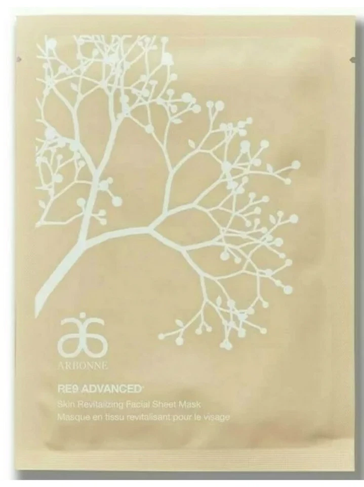 1x Arbonne Re9 Advanced skin revitalisierende Gesichtsmaske 27 ml kostenlose UK-Lieferung