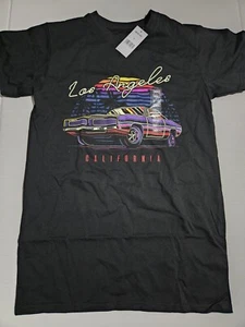 Brisco Brands Los Angeles California Dodge Charger Graphic T-SHIRT Size Small - Picture 1 of 5