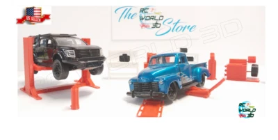 1:32 SCALE REPAIR GARAGE ACEESSORIE SET 3D Printed PLA FOR Diorama*Model*RC - Image 1 of 4