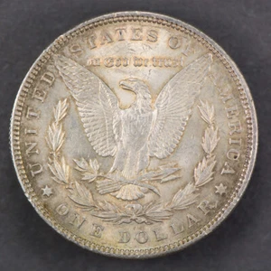 1889 $1 MORGAN SILVER DOLLAR - NEAT TONING - LOT#J275 - Picture 1 of 2