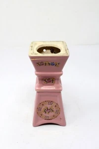 Antique Old Original Ceramic Clock Statue Collectible Rare - Picture 1 of 6