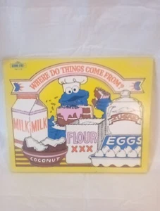Vintage Sesame Street Puzzle A4 - Picture 1 of 6