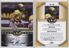 2015 Leaf US Army All-American Bowl Base Black /10 Josh Barajas #BA-JB3 Auto