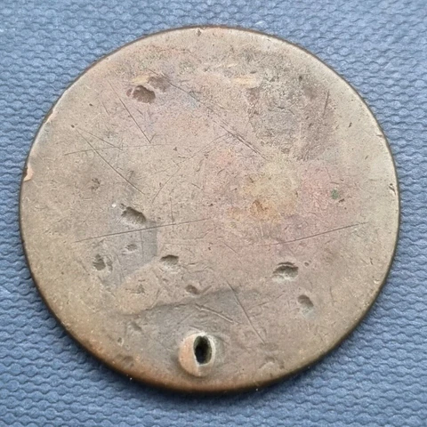 1809 Classic Head Large Cent 1c Circulated Holed #46460 Cover