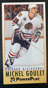 Michel GOULET 1993-94 Fleer Power Play Tall Boys #49 Chicago Blackhawks
