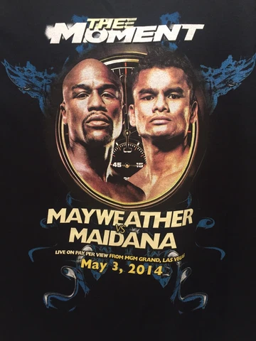 mayweather Vs Maydana T Shirt XL Condition Is New Without Tags Cover