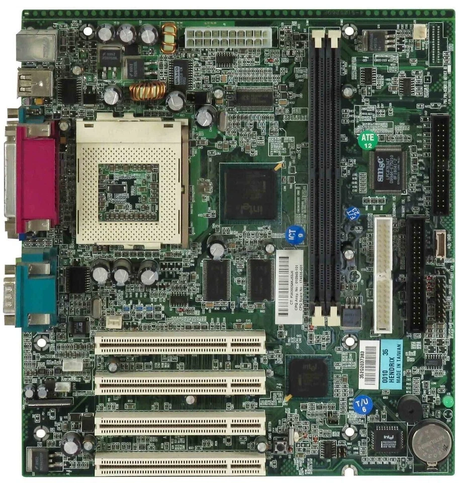 Motherboard Compaq 174535-001 HENDRIX Socket 370 Sdram Microatx 240mm x 220mm - Image 1 of 1
