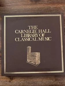 Carnegie Hall Library Classical Music -Romantic Era Vol 2- Vinyl- 5 Record Set - Picture 1 of 19