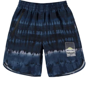 Molo Tie Dye 50+ UP Protection Swim Short, Boy's Size 3-4 - Indigo Blue - Picture 1 of 11