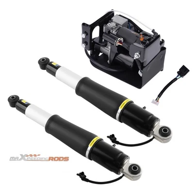 Rear Suspension Air Shocks & Compressor Kit for GMC Yukon XL 2015-2020 - Imagem 1 de 4