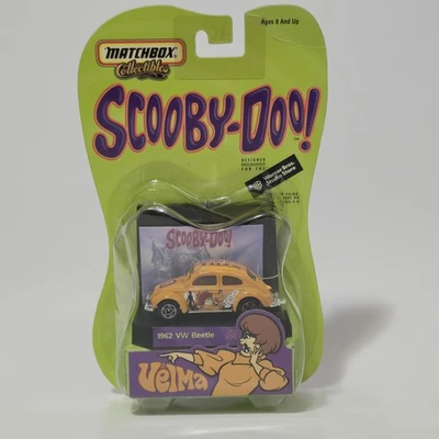 Coche de colección Matchbox 2000 VW Beetle Scooby-Doo Velma WB Studio Store Foto 1 de 4