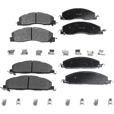 Front & Rear Brake Pads Set for Ram Truck 2500 3500 1500 Dodge 2009-2010 - Image 1 of 4