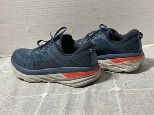 Scarpe da corsa Hoka One One Bondi 7 da uomo taglia 8,5 2E (larghe) blu - Foto 1 di 21