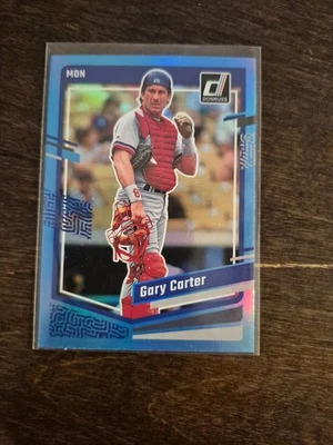 2023 Donruss Gary Carter Montreal Expos Holo Blue - Image 1 of 2