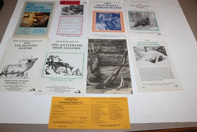 Michigan DNR Past Hunting and Fishing Regulations And More #7 Foto 1 de 4