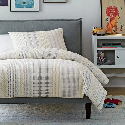 Clearance!  Dwell Studio Dwellstudio Sidney Twin Duvet & Sham Set Jaquard $199 - Image 1 of 4