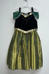 Disney Parks Princess Anna Costume Dress Up Girls Size XS 4 5 Halloween WDW - Picture 1 of 8