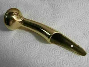 LIARA-Antique Hames Knobs Walking Sticks Handle Solid Brass Cane - Picture 1 of 4