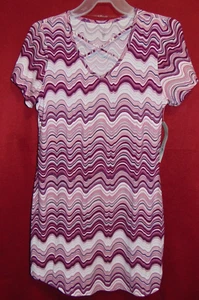 Women's Plus Size 1X Wave Print Shift Dress w/ X Straps by Just Be NEW W/ TAGS! - Picture 1 of 6