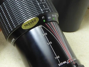 Sigma High Speed Zoom MC 80-200mm 1:3.5-4 Canon FD ae1 f1 av at etc - Picture 1 of 8