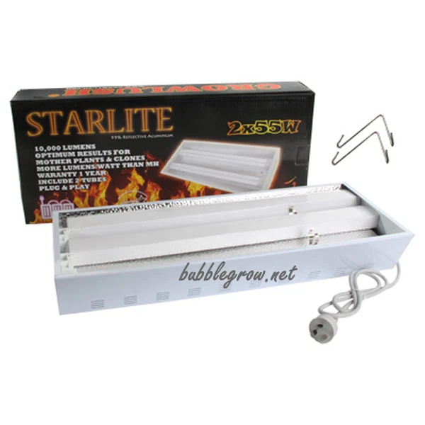 PL 2X55W T5 PROPAGACIÓN CLON PLÁNTULA HIDROPÓNICO INTERIOR CULTIVO TIENDA LUZ Foto 1 de 1