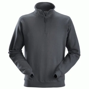 ¿Snickers 2818? Sudadera de trabajo con cremallera GRIS ACERO - Imagen 1 de 1