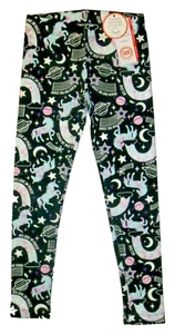 UNICORN & RAINBOWS GIRLS LEGGING w/glitter WONDER NATION SIZE 4-5 NEW w TAGS - Picture 1 of 4