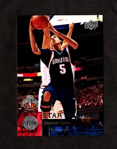 2009-10 UPPER DECK RC #207 AUSTIN DAYE - GONZAGA - ROOKIE CARD - Picture 1 of 2