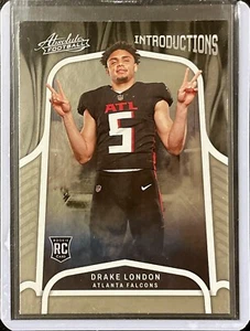 Drake London - Rookie - 2022 Panini Absolute - Introductions #INT-6 - Bild 1 von 1