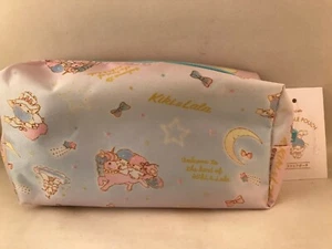 Little Twin Stars Zipper Makeup Bag - Cosmetics Case with Zip - Sanrio Japanese - Imagen 1 de 5